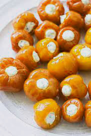 Mini Orange Peppers Stuffed with Feta & Cream Cheese 250g