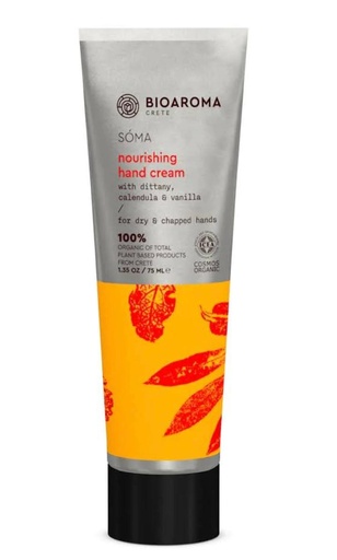 Bioaroma Crete Soma Organic Nourishing Hand Cream 75ml