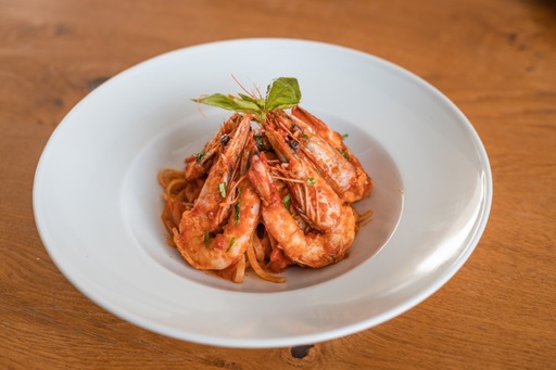 Naxos Prawn & Basil Pasta